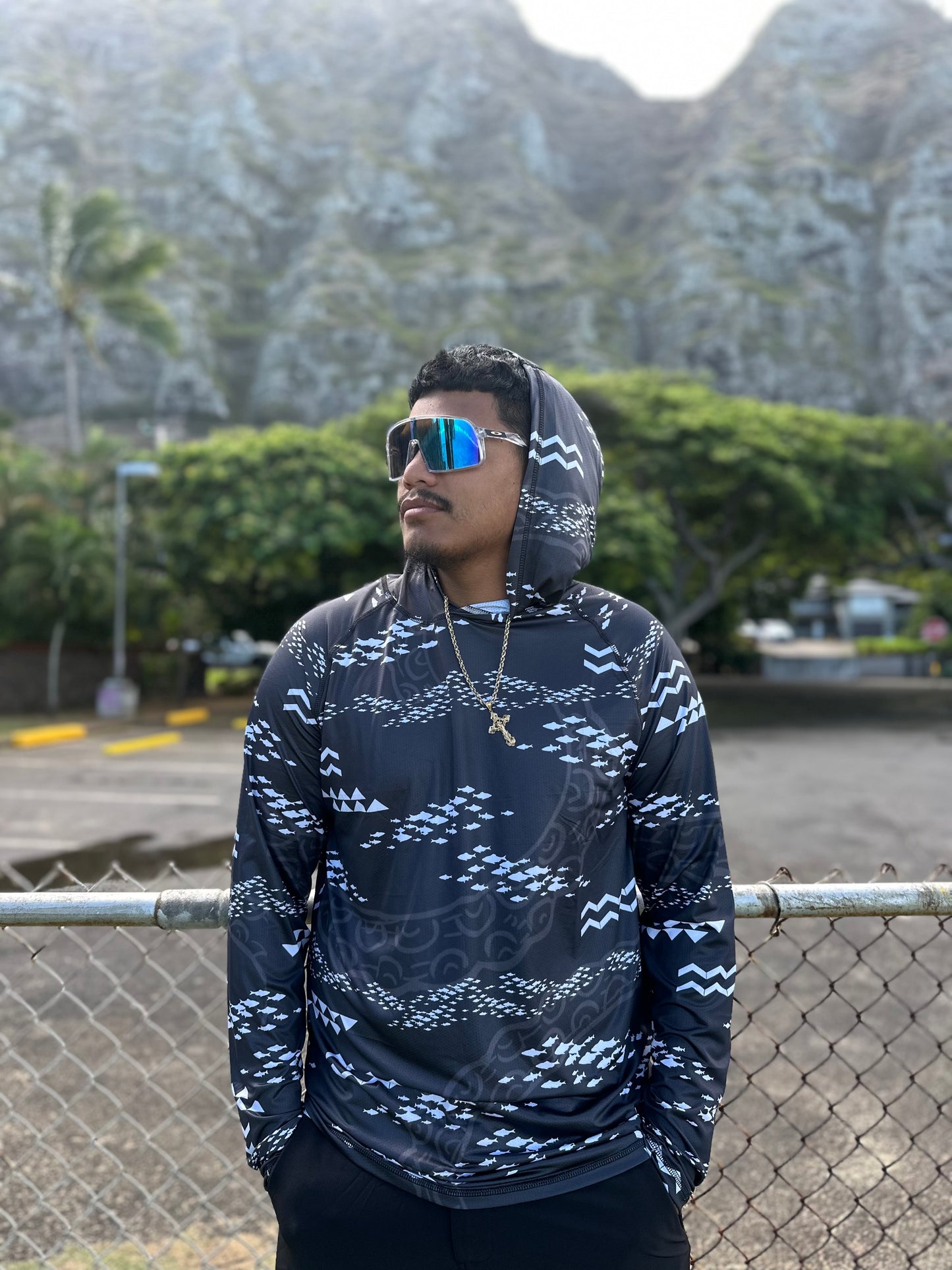 Nalu Meets Moku Rash Guard