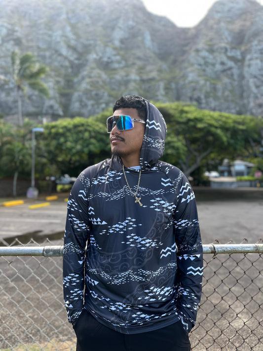 Nalu Meets Moku Rash Guard