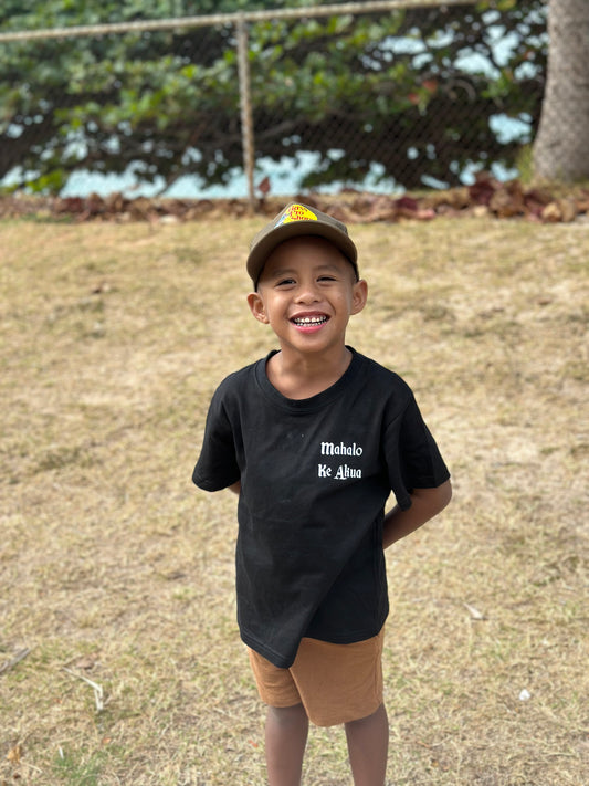 Mahalo Ke Akua (Keiki Tees)