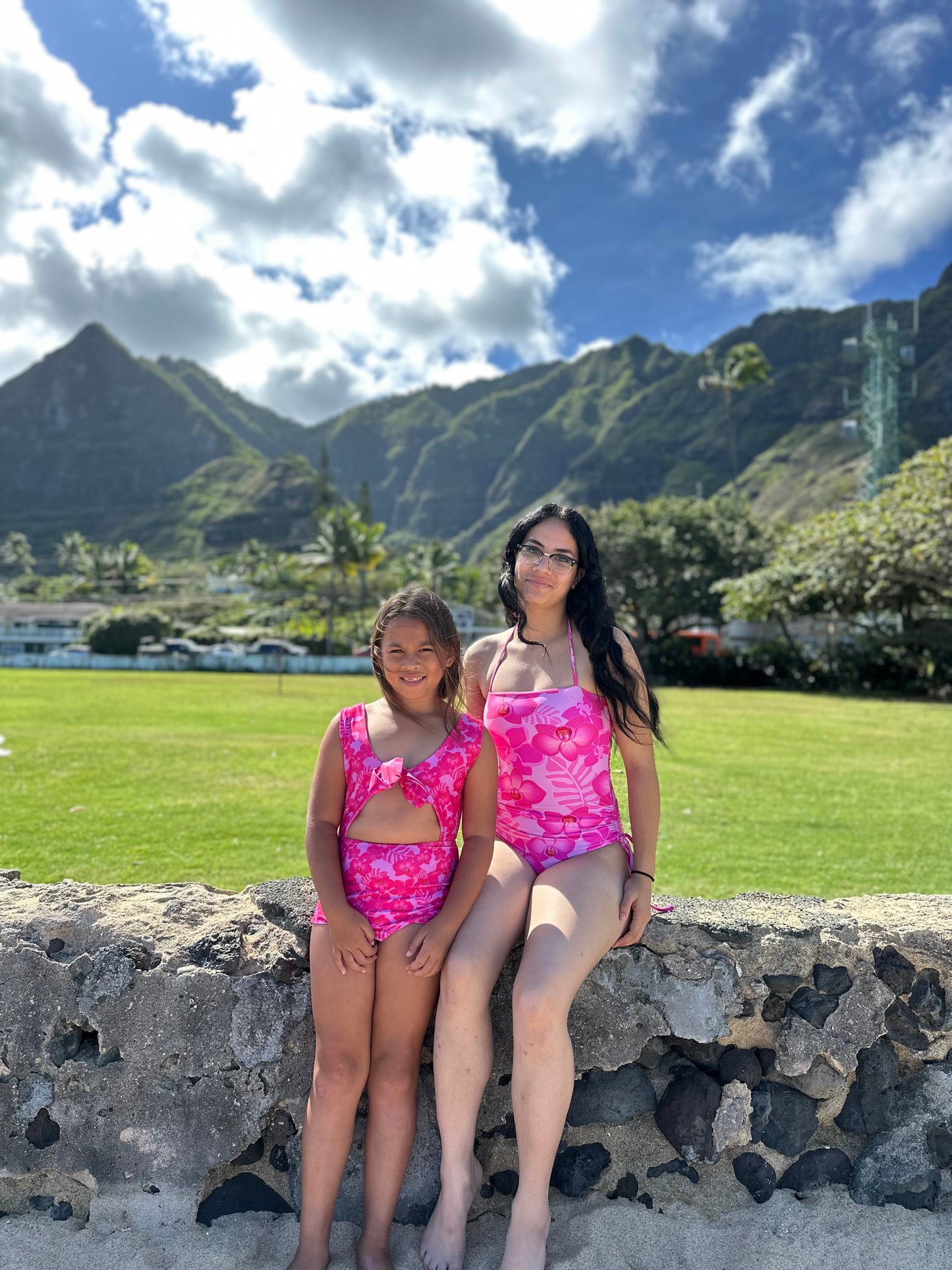 Paradise Orchid One-Piece