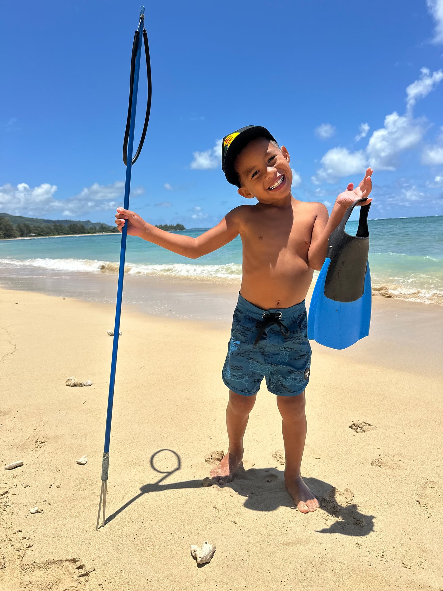 “Nalu Meets Moku” Board Shorts